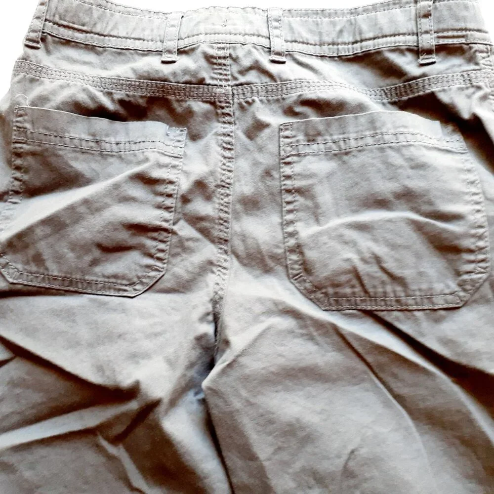 Falls Creek Boys Shorts Gray Adjustable Waist Size 10